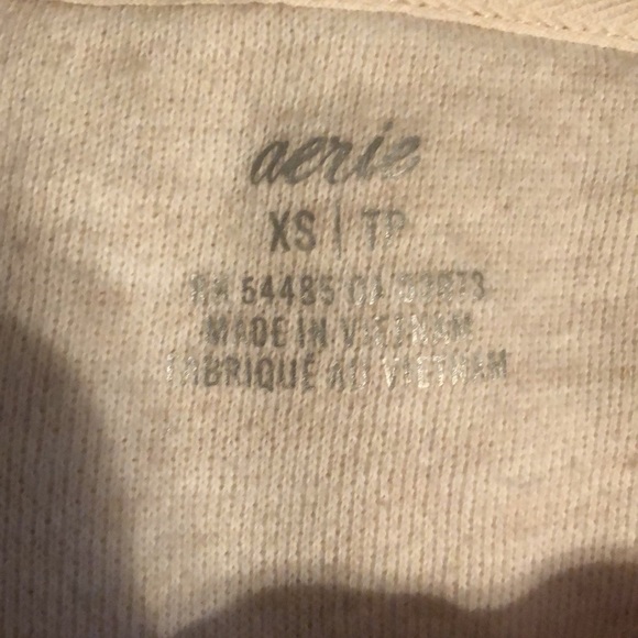 Aerie Printed Top Sweatshirt Size XSmall - Picture 6 of 6